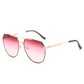 flat top big haxagon sun glasses women 2020 new arrivals fashion shades custom designer luxury gradient sunglasses women 71973